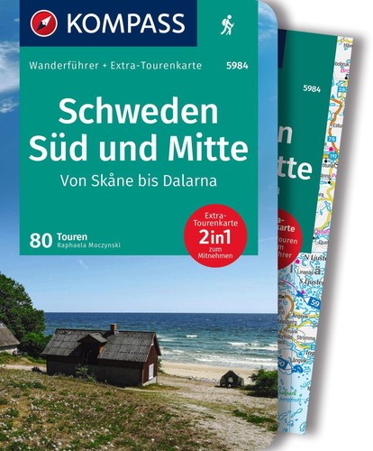 Kompass wanderführer schweden - kompass,