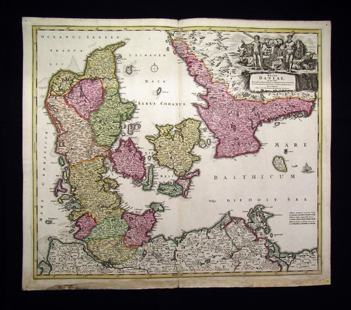 Homann karte schweden - homann,, süd)