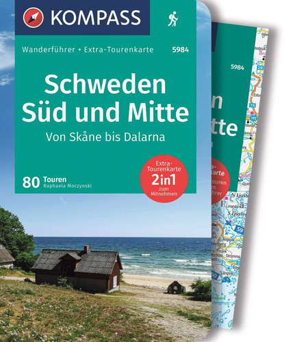 Kompass wanderführer schweden - kompass,